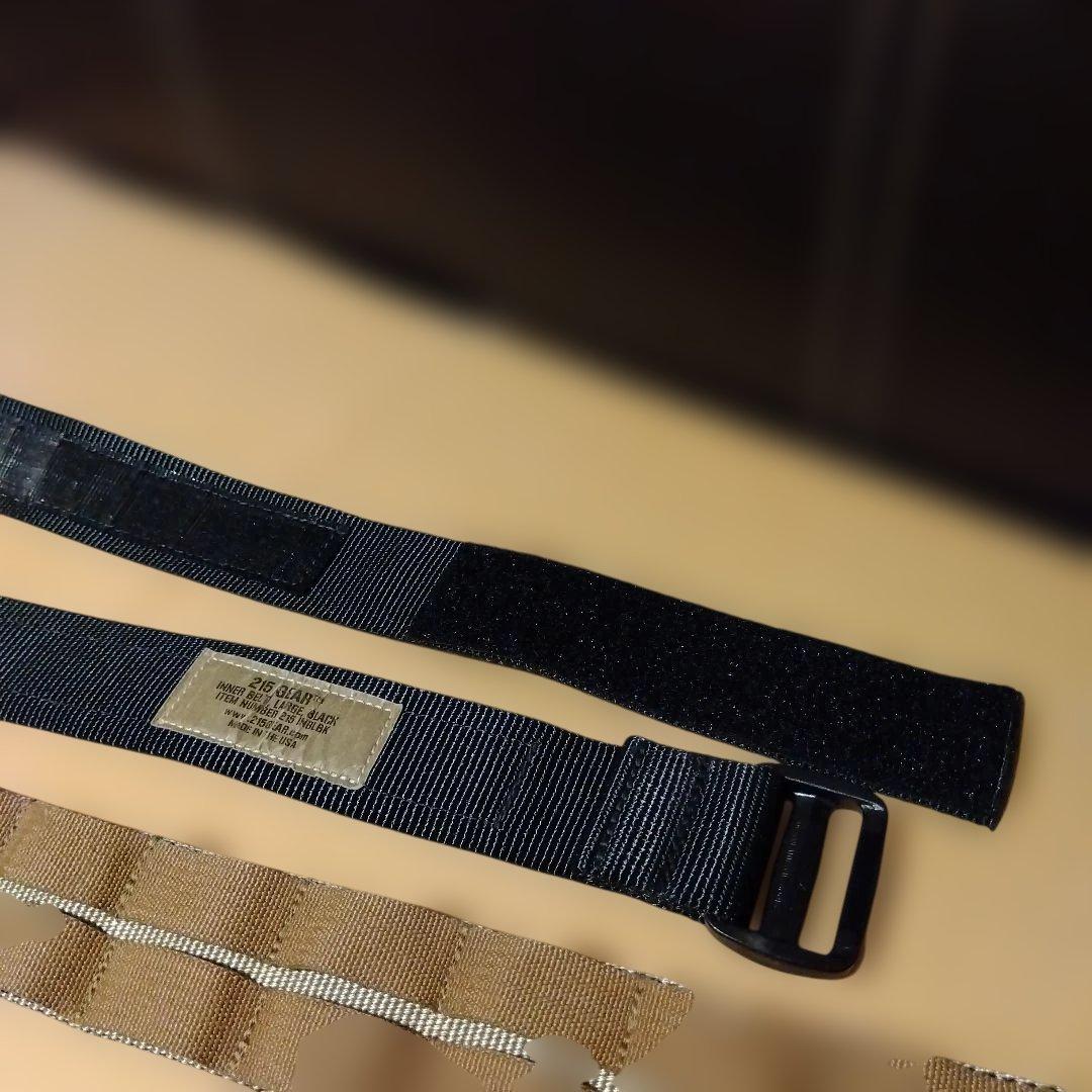 米国製　 215 GEAR　ファーストライン　ベルト　コブラバックル付き