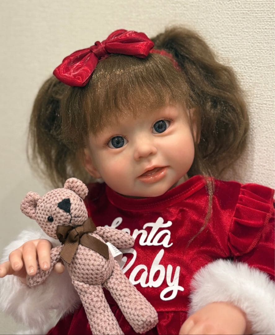 【専用】★新品★リボーンドール クリスマスサンタトドラーベビーちゃん 63cm