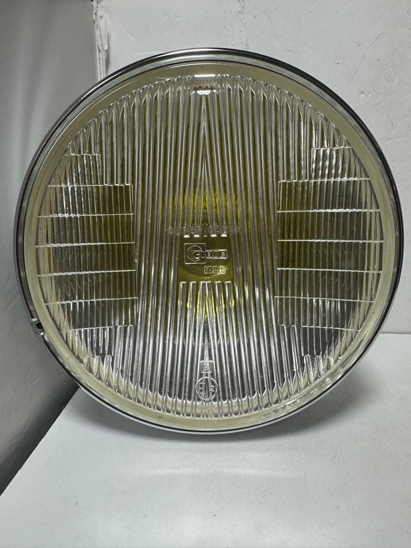 極上品/希少当時物180πシビエ凹レンズ付ヘッドライト/マーシャルCIBIE