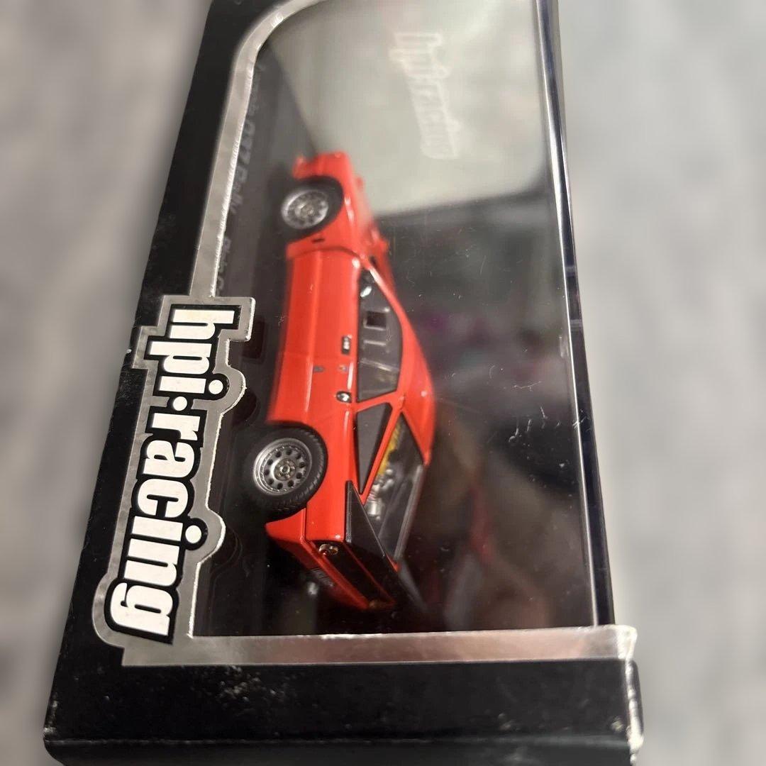 ランチア 037 ラリー プレインカラーモデル レッド 1/43 hpi