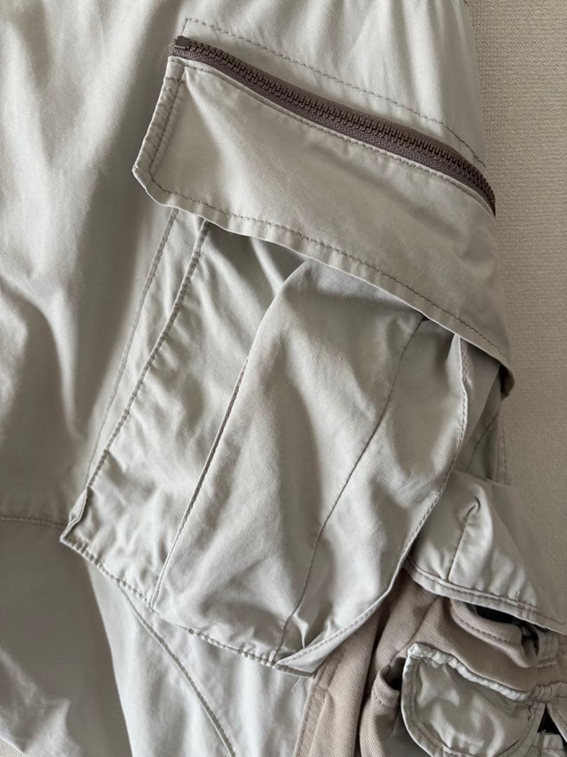 LGB サルエルパンツ ライトグレー　美品