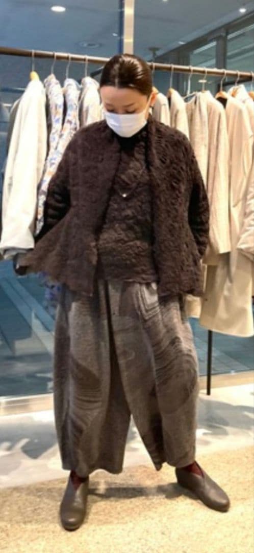 2023/定価4.1万ババグーリ Babaghuri メノウバルーンパンツ S