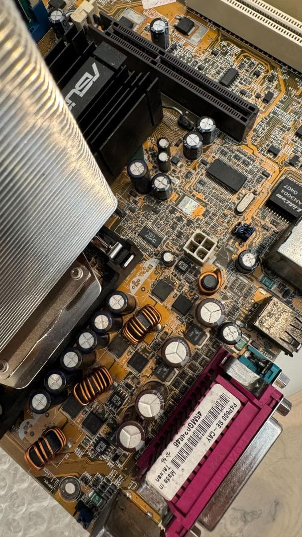 【完動良品】P4P800 SEとPentium 4 CPU、DDRメモリ