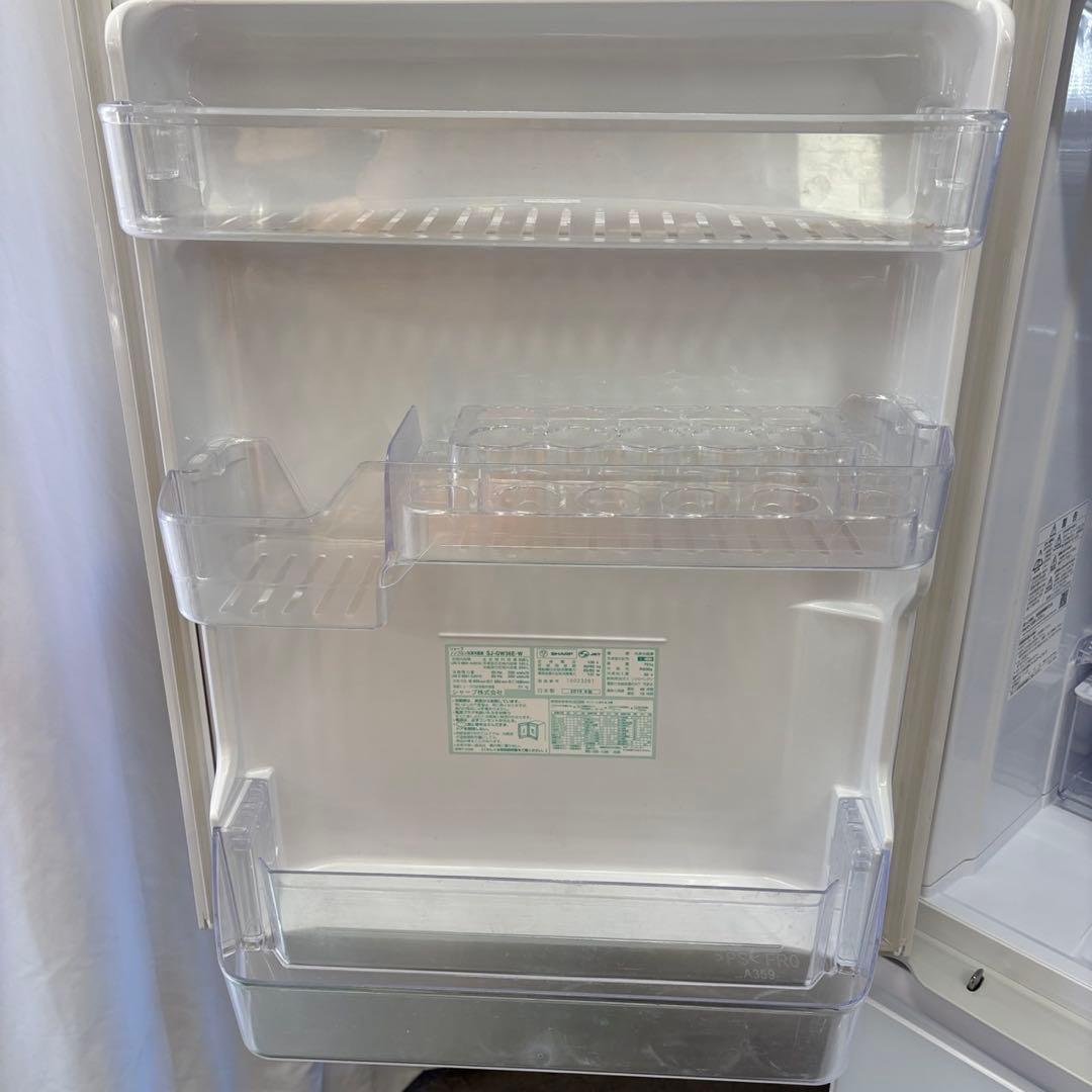 31　SHARP　冷蔵庫　大型　300-400ℓ　両開き　設置無料　綺麗　安い‼️