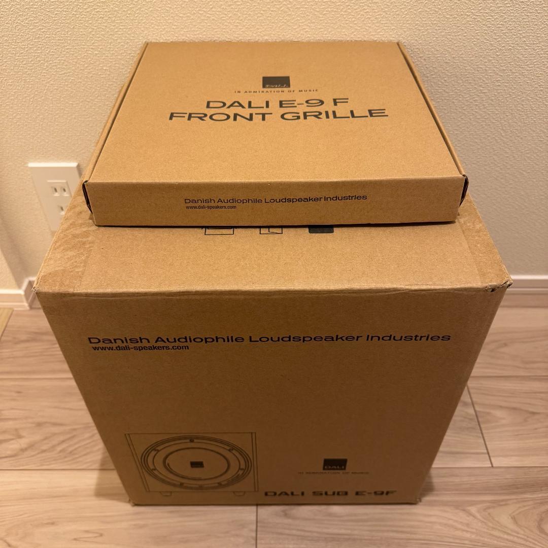 超美品 DALI SUBE9F サブウーファー 別売グリルカバー付属