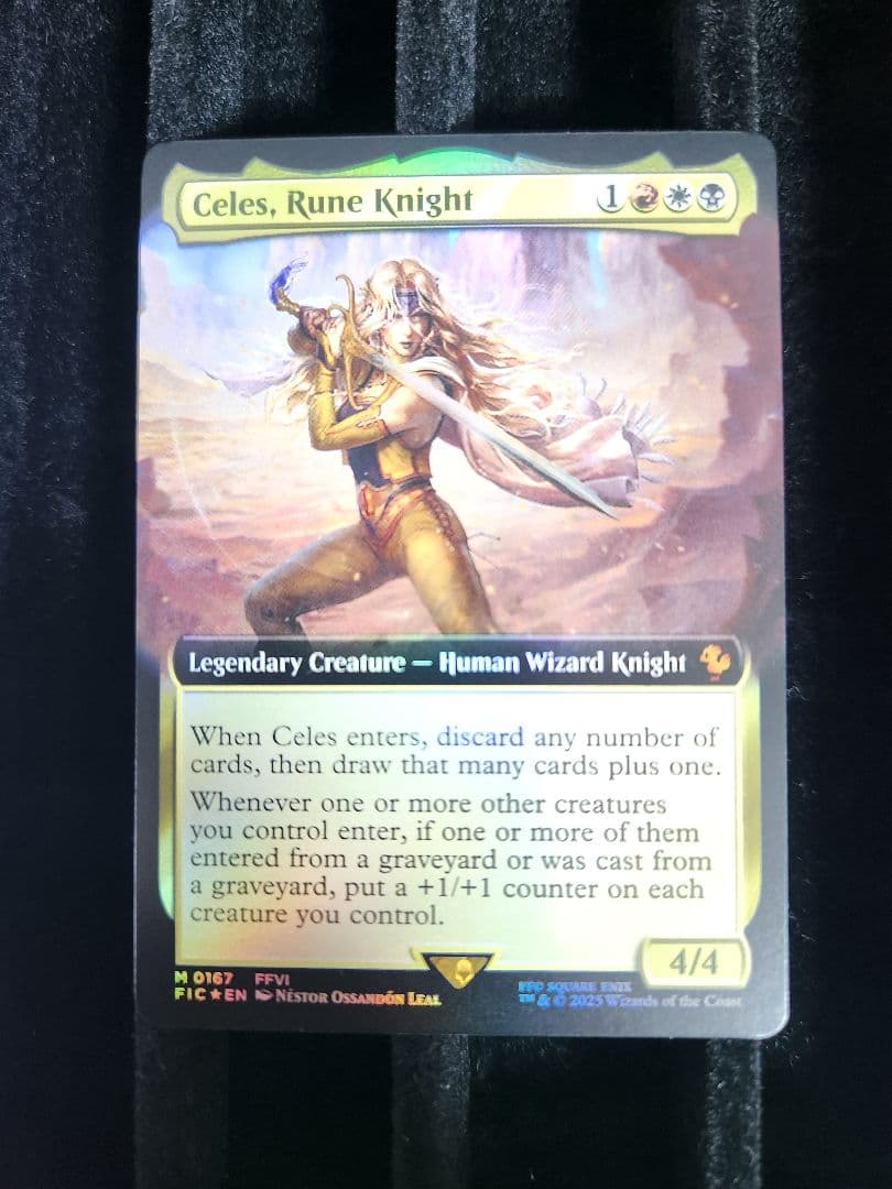 MTG ルーンナイト、セリス 拡張アート Foil