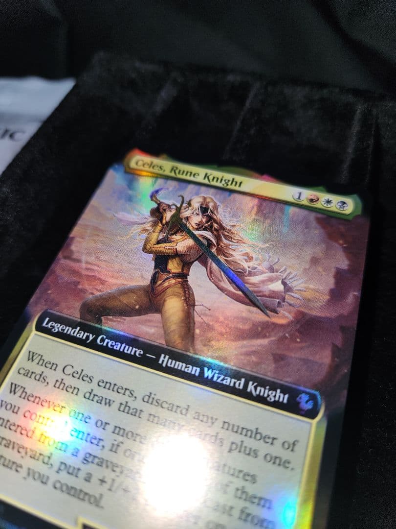 MTG ルーンナイト、セリス 拡張アート Foil