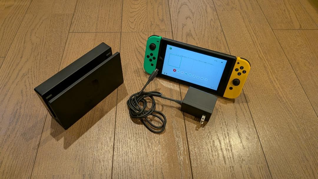 Nintendo Switch 本体+ドック+ジョイコン（左スティック不良）