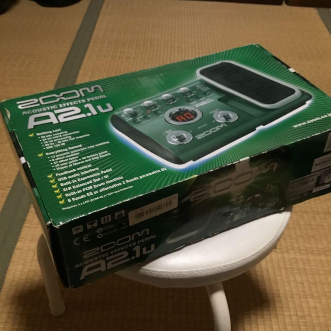 ZOOM A2.1u アコースティックエフェクトペダル