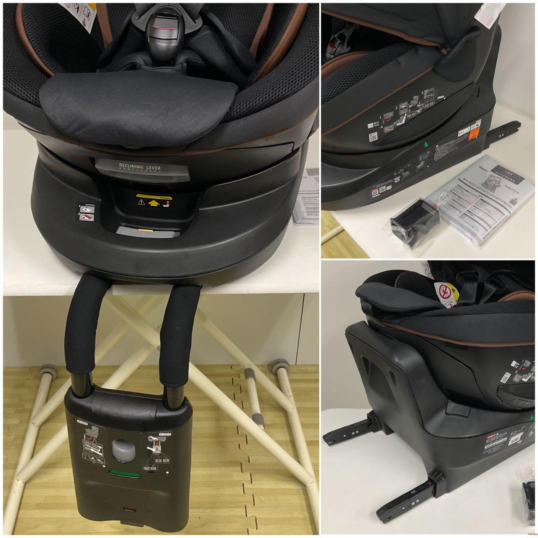 美品！エールベベ クルットR グランス ISOFIX対応 R129