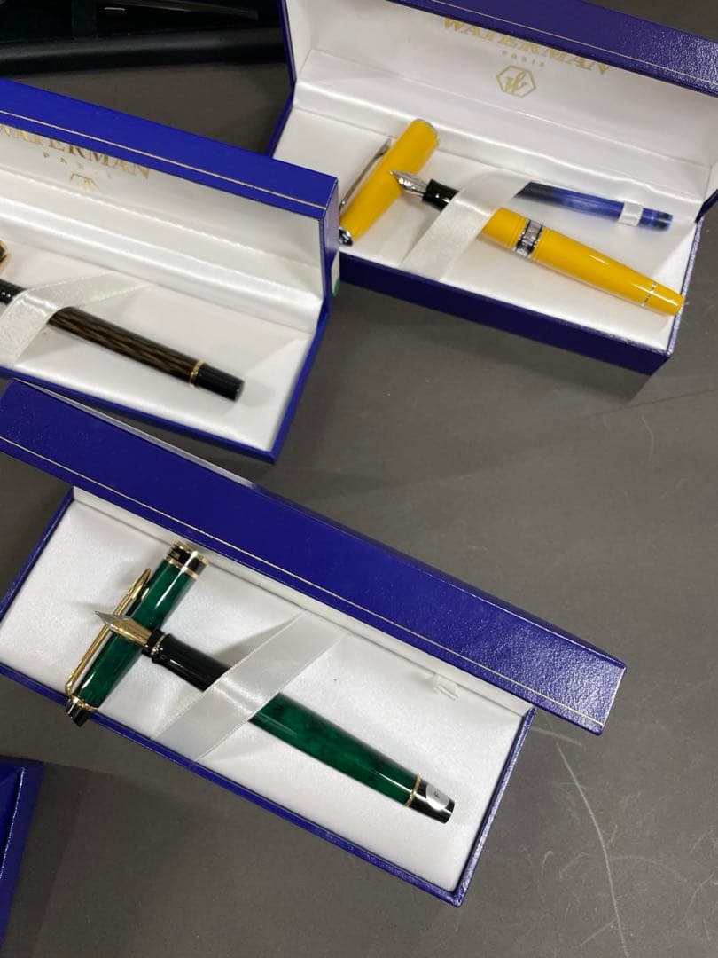 d*3様 MONTLANC Pelikan Waterman 万年筆セット 未使