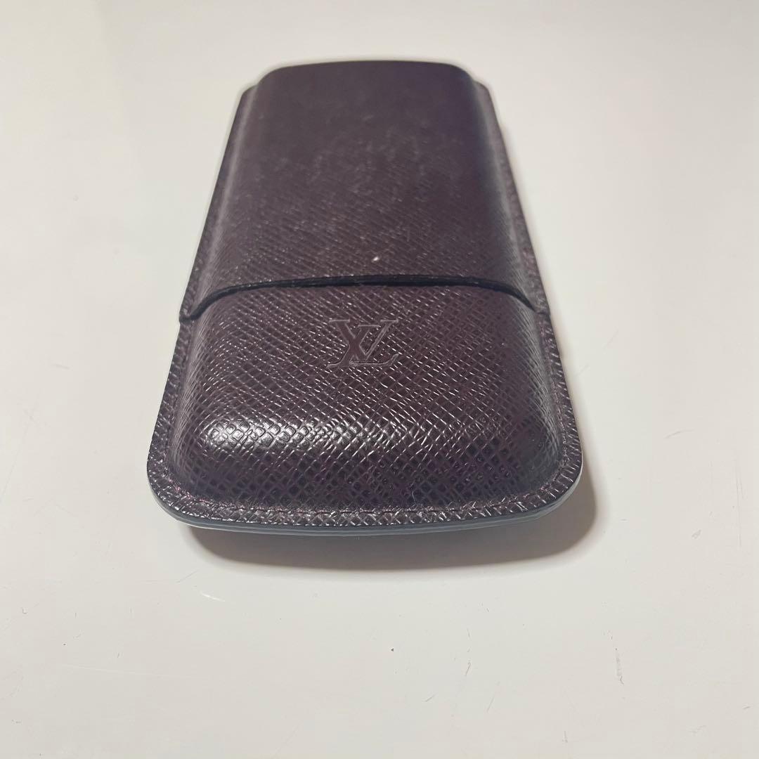 ルイヴィトン タイガ エテュイ3 ロブスト シガーケース シガレット 希少 レア