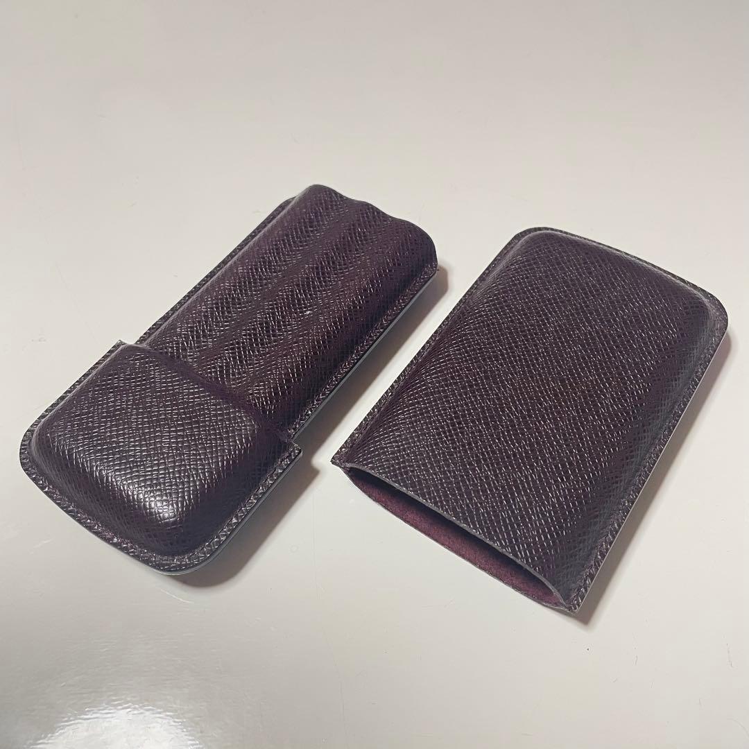 ルイヴィトン タイガ エテュイ3 ロブスト シガーケース シガレット 希少 レア