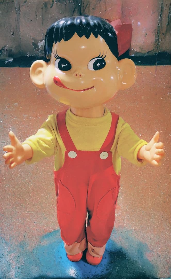 お値下げしました！不二家ペコちゃん店頭用　非売品　レトロ昭和