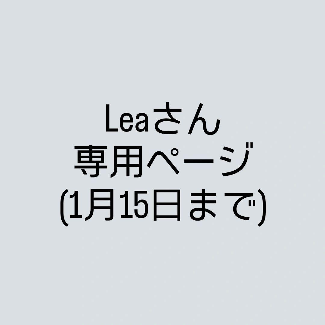 Leaさん専用ページ (1月15日まで)