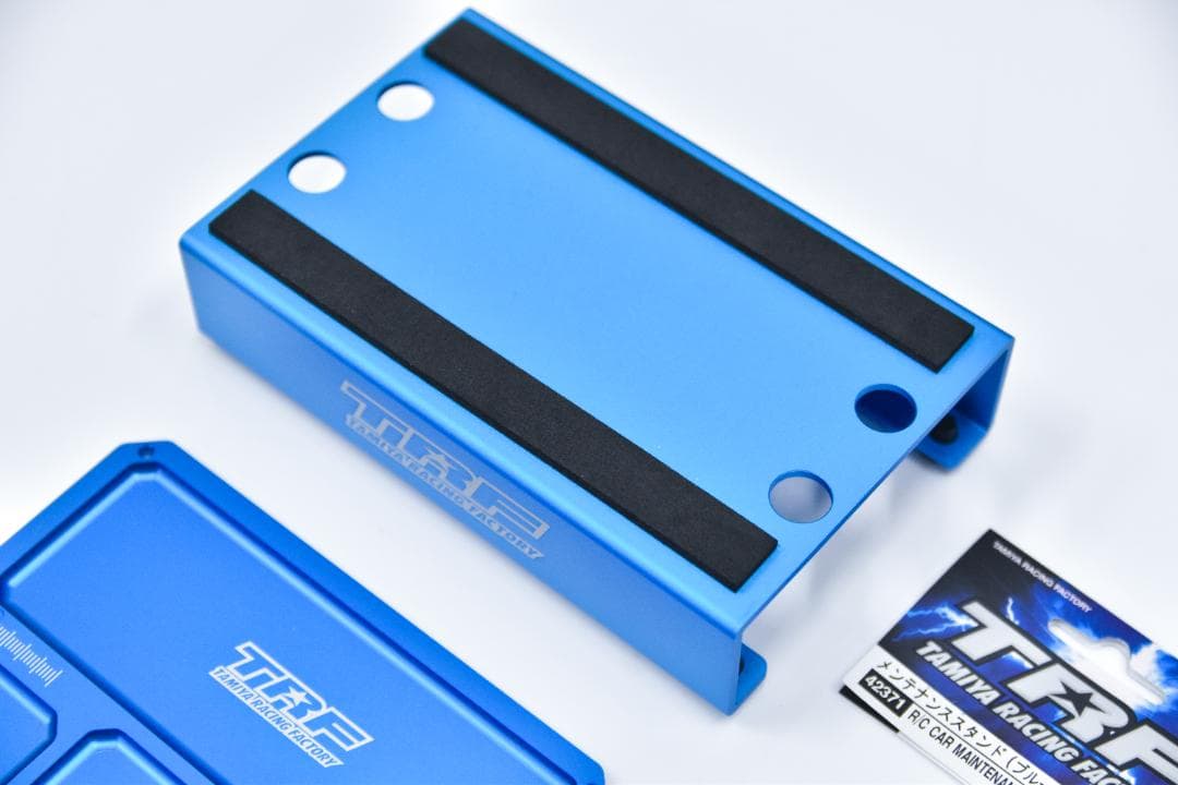 タミヤ TRF 2点セット （ メンテナンススタンド ／ アルミパーツトレイ）