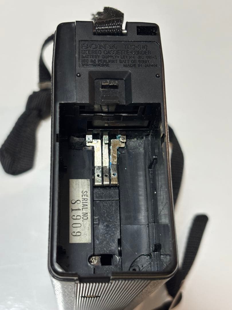 SONY ステレオカセットプレーヤー ブラック