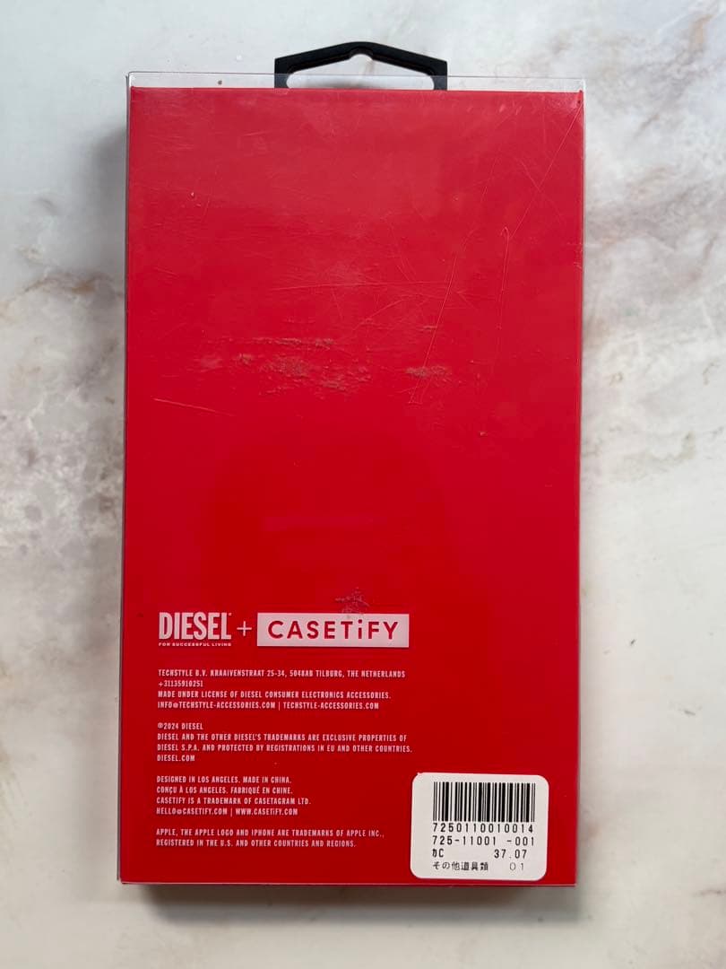 CASETiFY × DIESEL iPhone16 Pro ケース 正規品