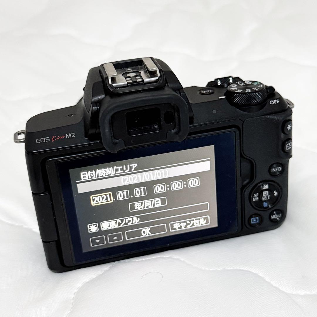 Canon eos kiss m 2 ダブルズームキット
