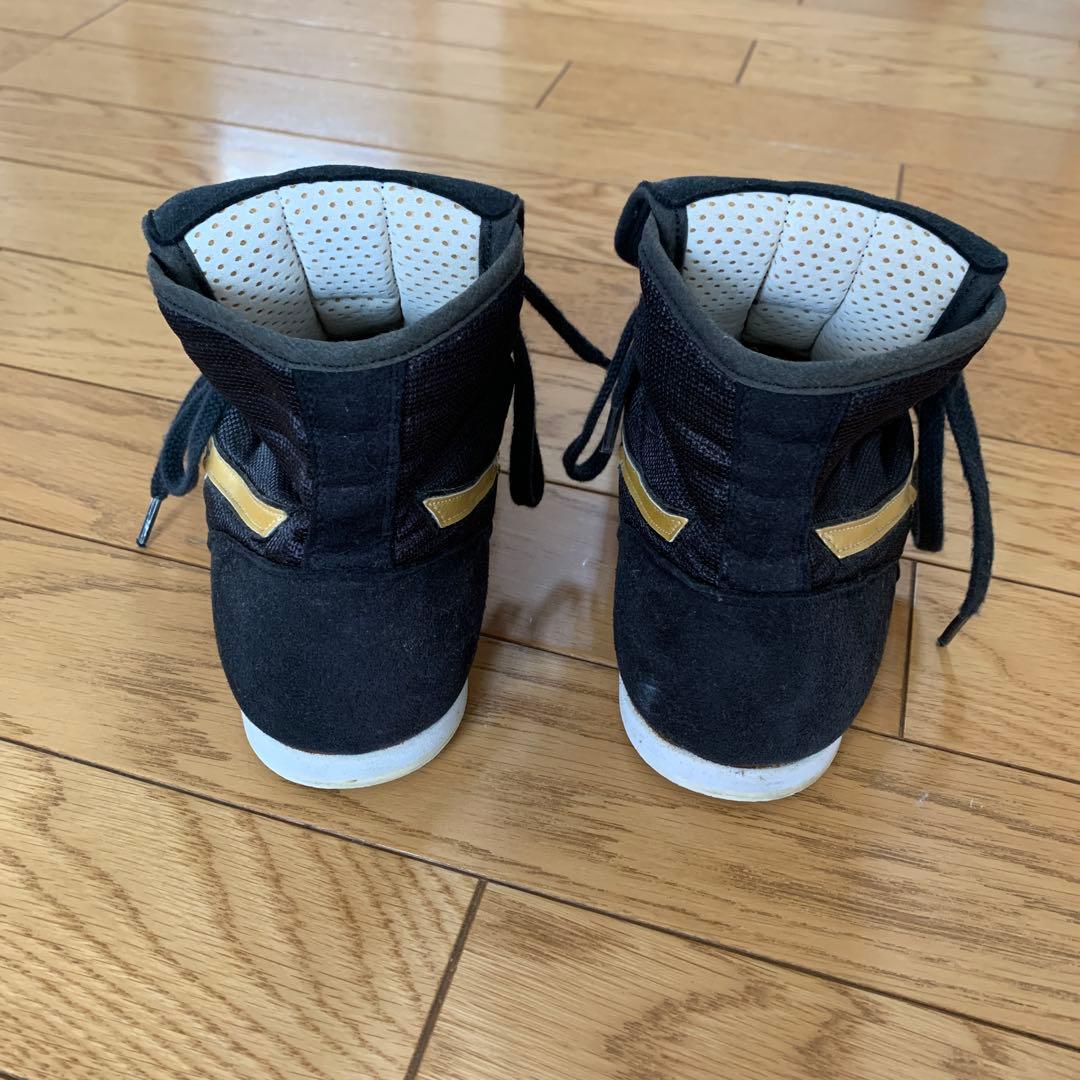 Mizuno イージースペクトラ　ボクシングシューズ ブラック/ゴールド