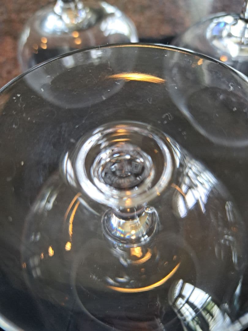 オールドバカラ、ガラス製ブランデーグラス 5個セット