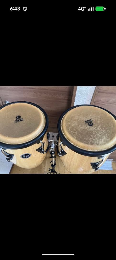 【miz】激安！説明書付き！LP コンガ　aspire スタンドセット