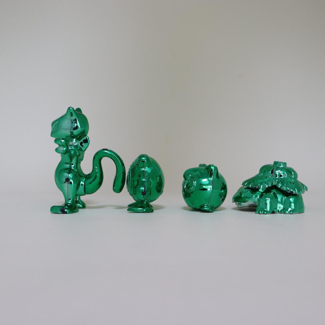 当時物　初代　ポケモン　メタル　メッキ　フィギュア　　A-237