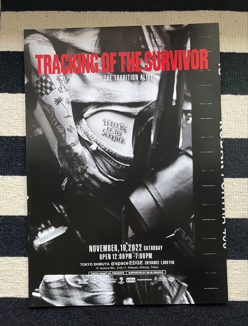 TRACKING OF THE SURVIVOR ポスター