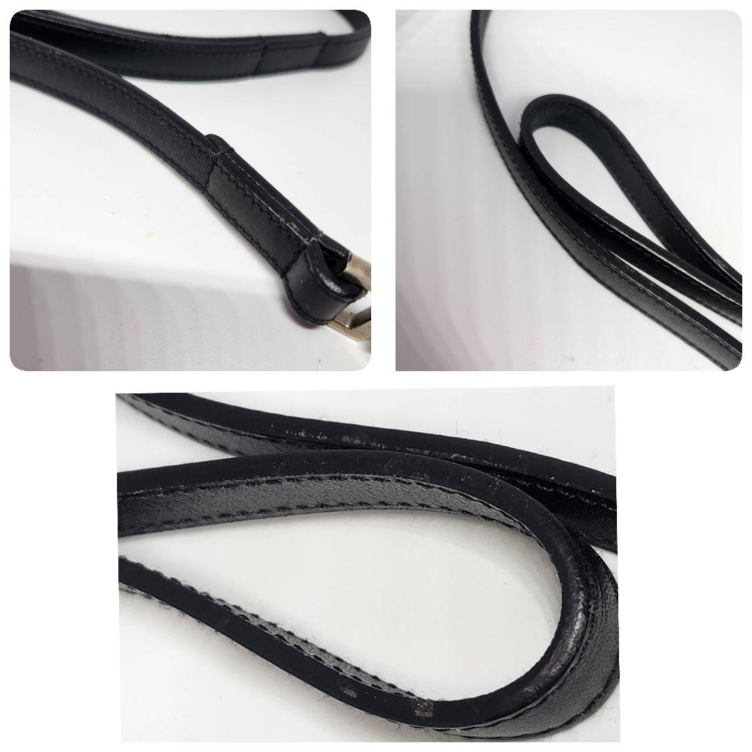 GUCCI グッチ Dog 首輪 リード セット レザー ブラック ペット