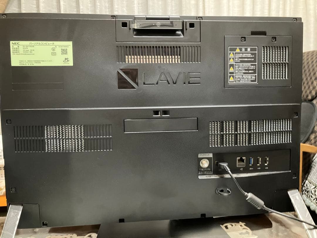 【初期化済】NEC PC-DA770EAR ALL-IN-ONE デスクトップ