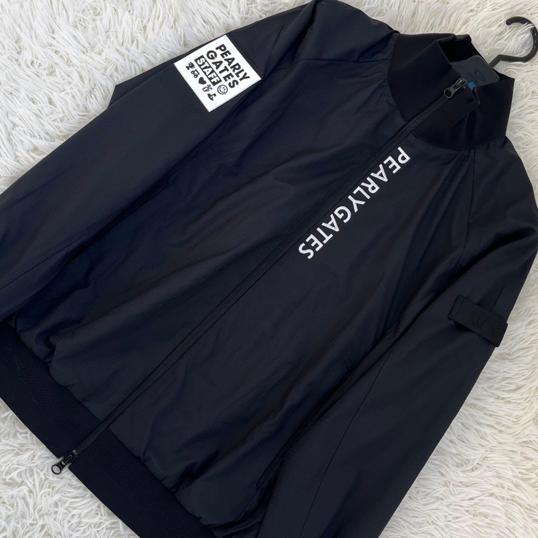 パーリーゲイツ 蓄熱保温 ハイネック ブルゾン サイズ1