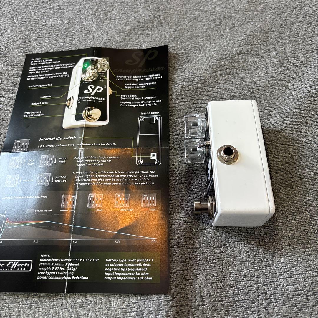 ギター Xotic SP Compressor