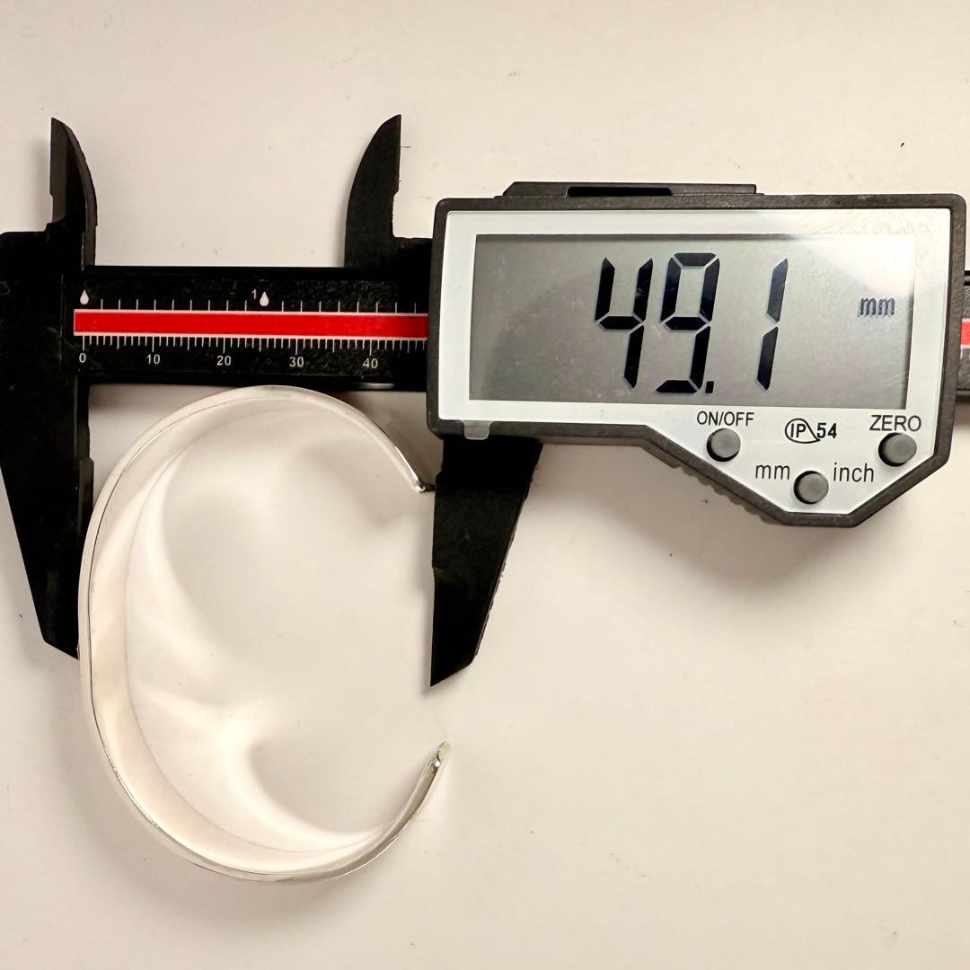 鏡面磨き Arizona Freedom ゴールド台付き太陽神唐草ブレス12mm