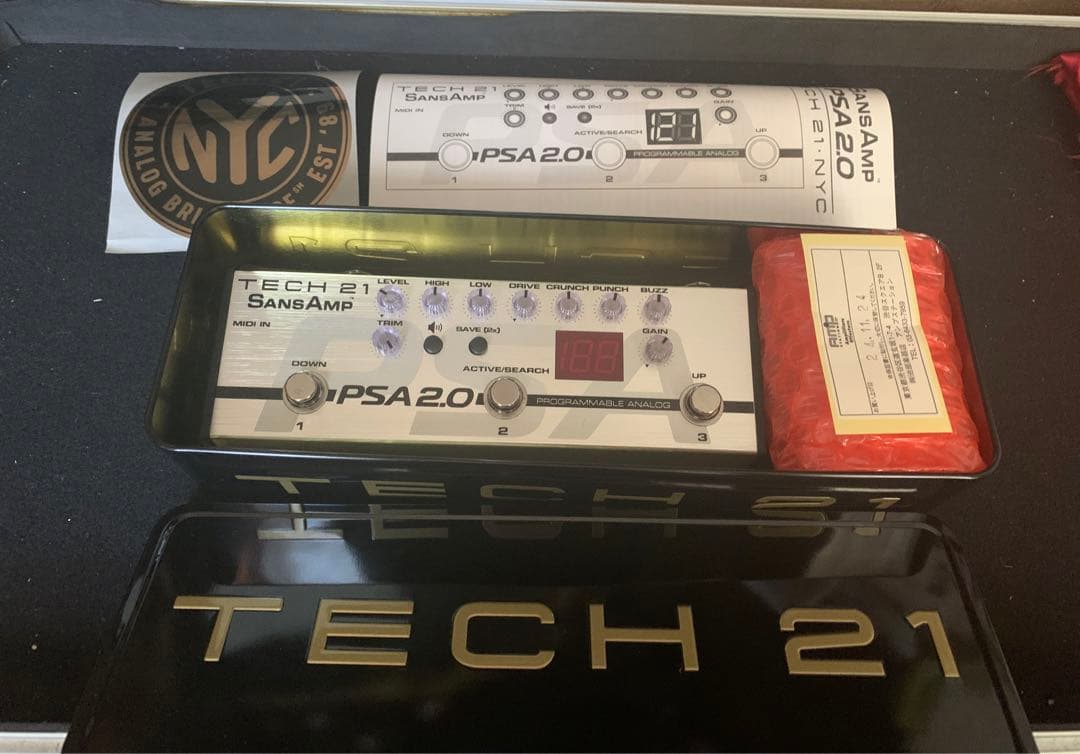 極美品❗️TECH21 SansAmp PSA-2.0 ギターエフェクター