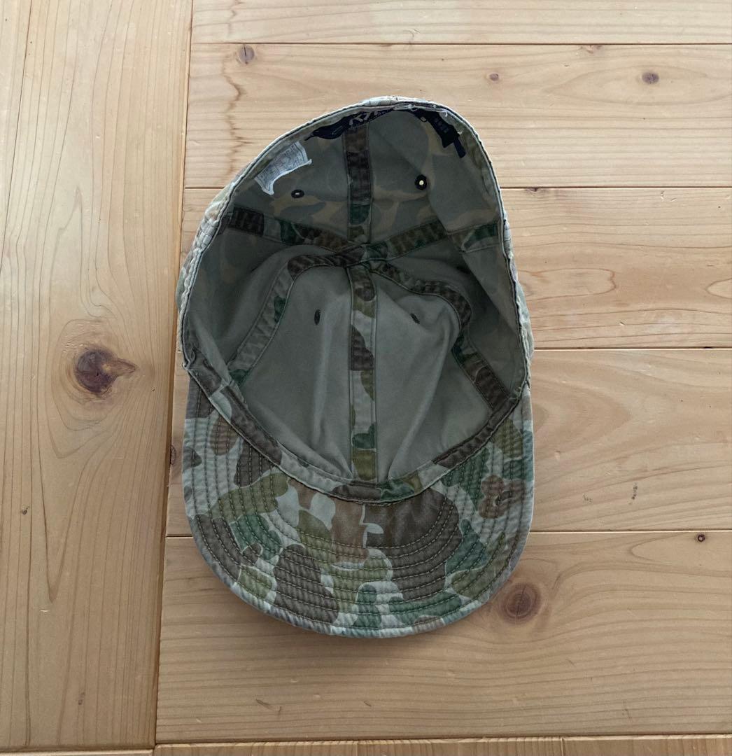 RRL Ralph Lauren ラルフ キャップ 迷彩 ワーク帽子 90s