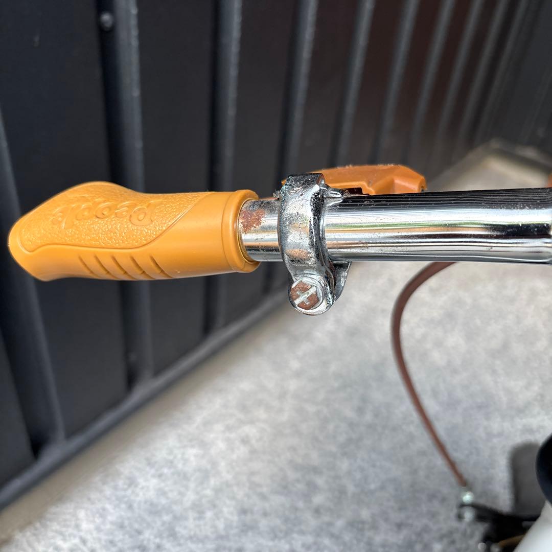 People 幼児用自転車 ブルーミングホワイト　12インチ