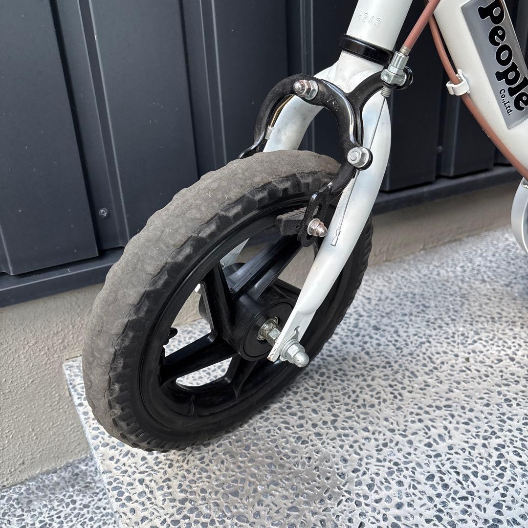 People 幼児用自転車 ブルーミングホワイト　12インチ
