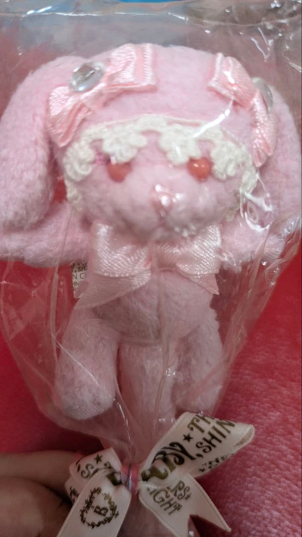 ☆新品未使用☆　ベイビー　うさくみゃピンク 茶(おまけ) ボールペン