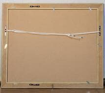 【真作】版画　織田義郎　銅版画　函館ハリストス正教会と港町風景　Y166