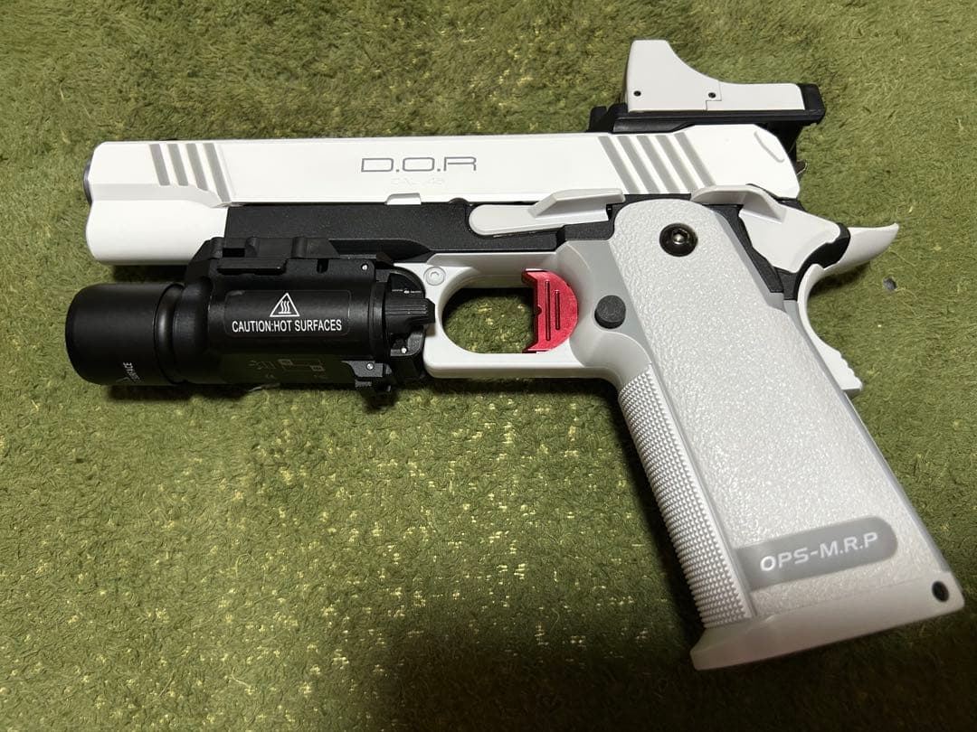 購入総額¥46000！！ハイキャパホワイトD.O.R 最強フルセット！！