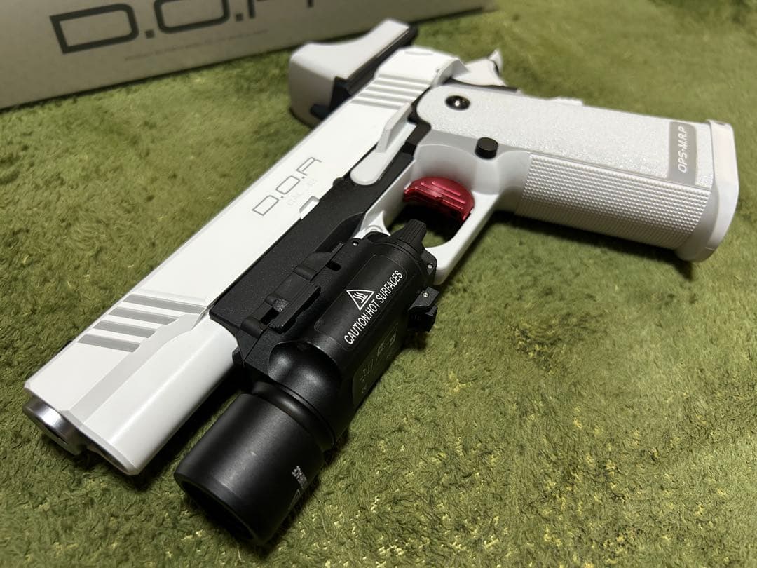 購入総額¥46000！！ハイキャパホワイトD.O.R 最強フルセット！！