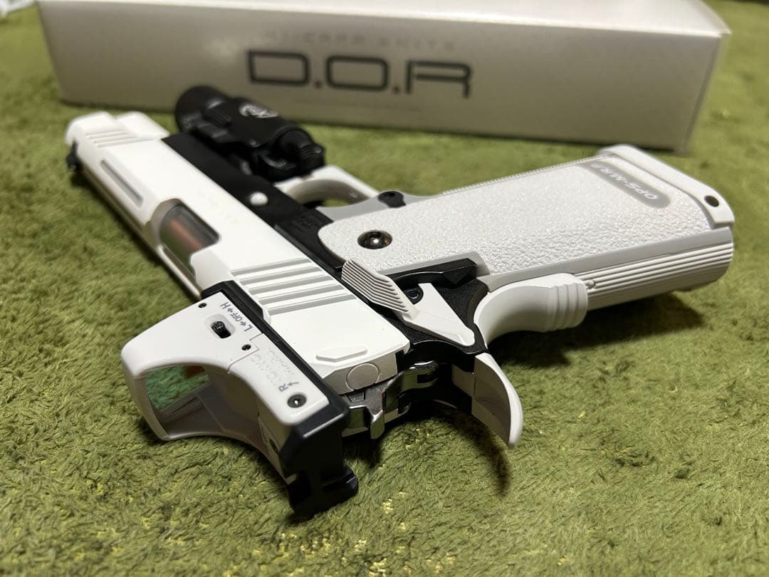 購入総額¥46000！！ハイキャパホワイトD.O.R 最強フルセット！！