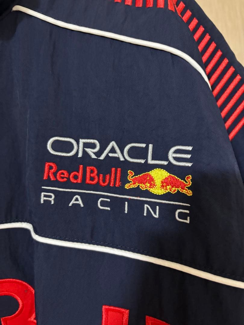 Red Bull Racing フルジップジャケット ネイビー