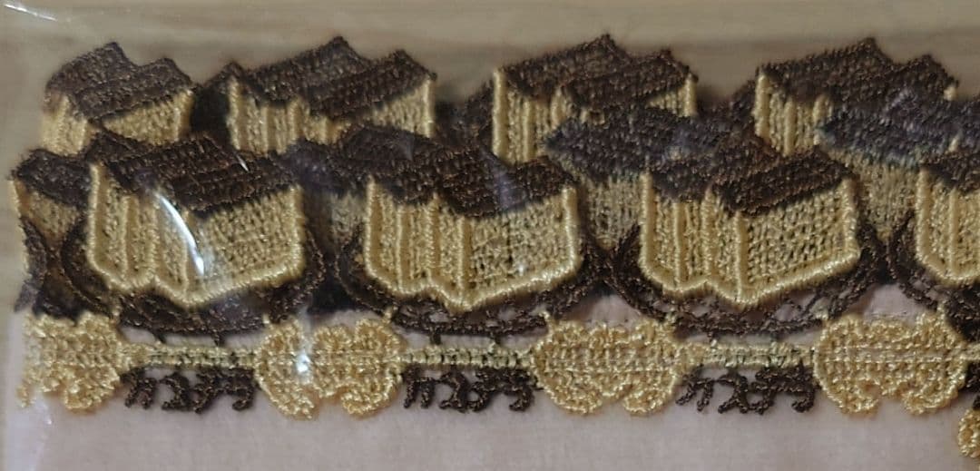 【未開封】福砂屋×近沢レース ハンカチ カステラ(ピンク)