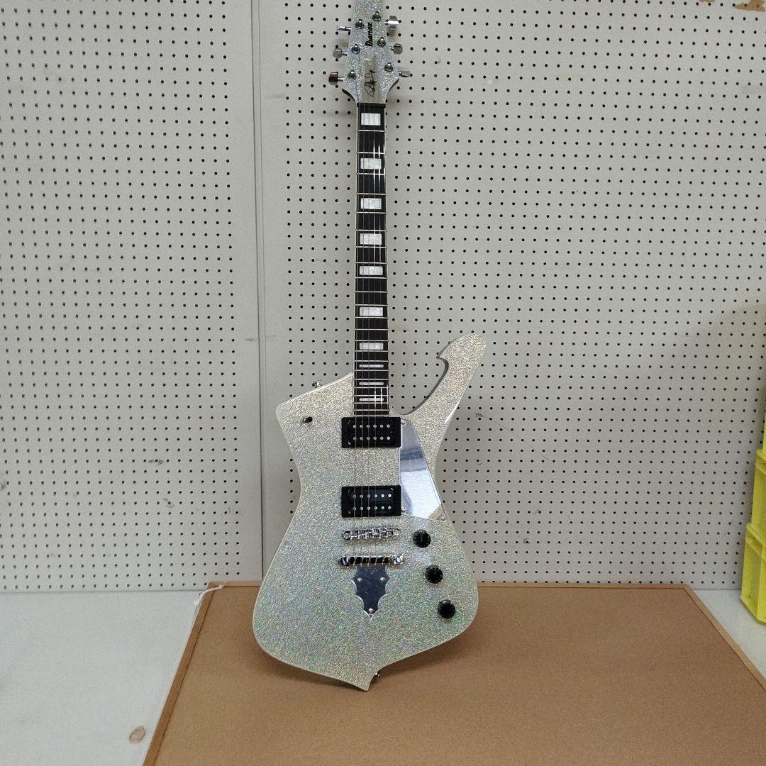 Ibanez PS60 Paul Stanley シルバー スパークル傷あり