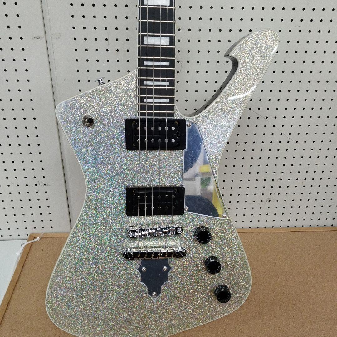 Ibanez PS60 Paul Stanley シルバー スパークル傷あり