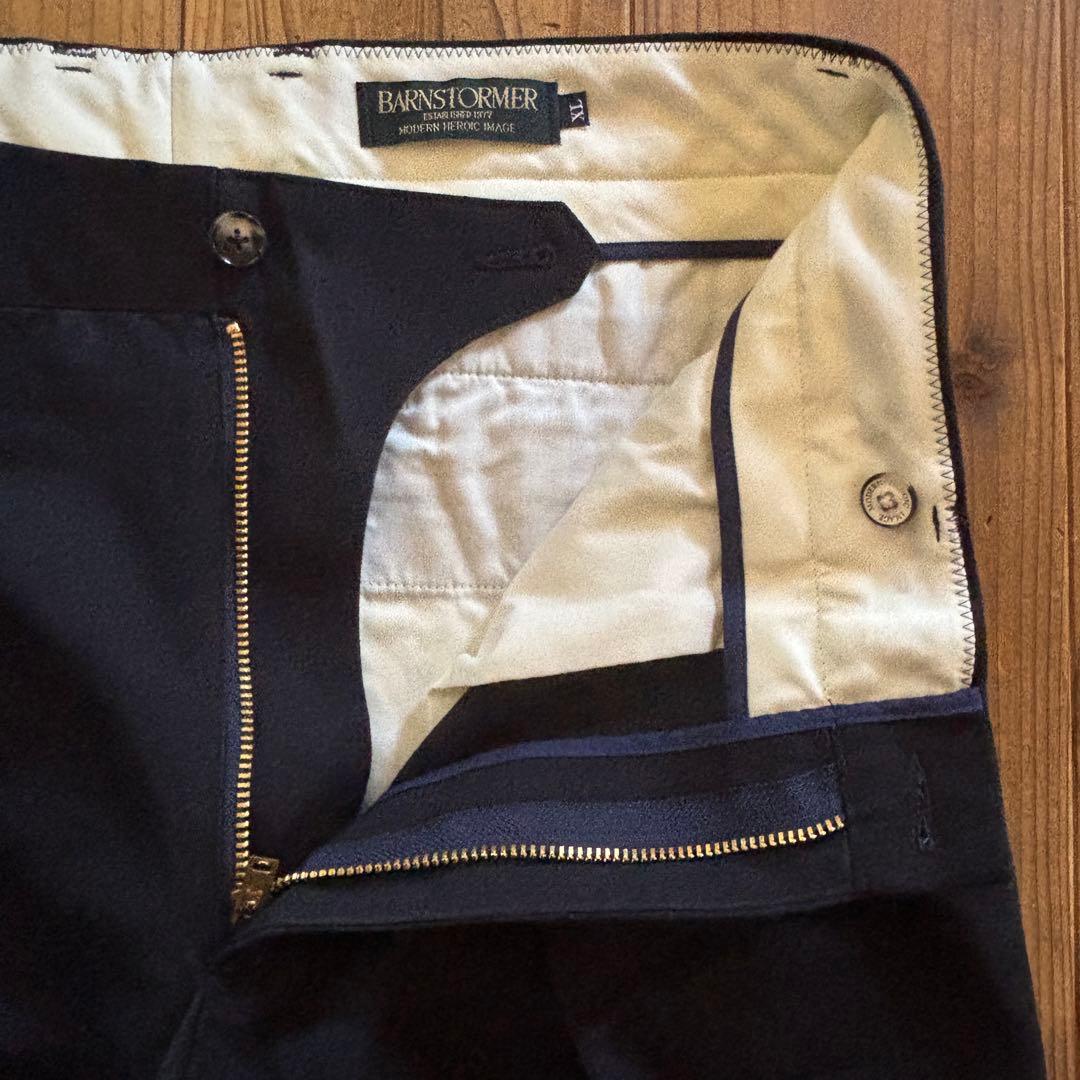 【新品未使用】バーンストーマー 1002P 2プリーツドレスチノ チノパン日本製