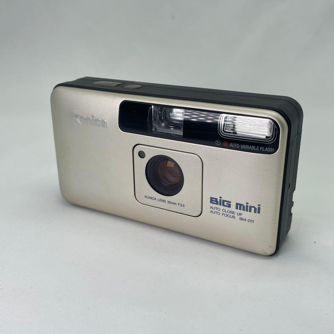 【動作OK】Konica big mini bm-201 コニカ ※K163