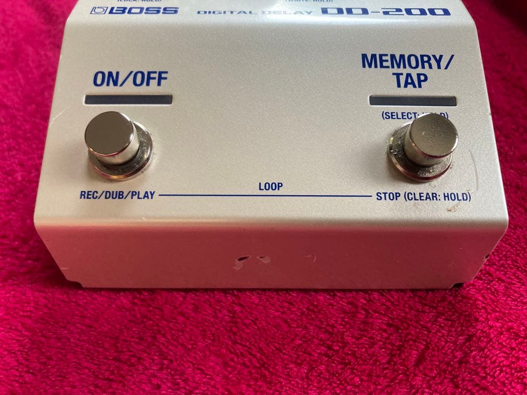BOSS DD-200 DIGITAL DELAY（箱付・取説添付）