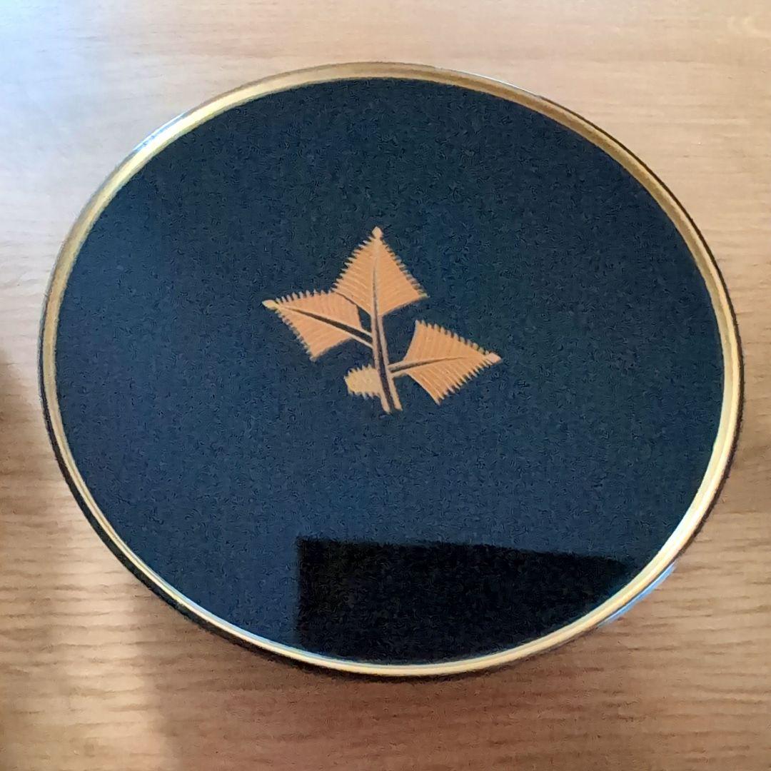 輪島塗 五聖蒔絵銘々皿5枚セット 金箔蒔絵装飾 共箱説明書き付